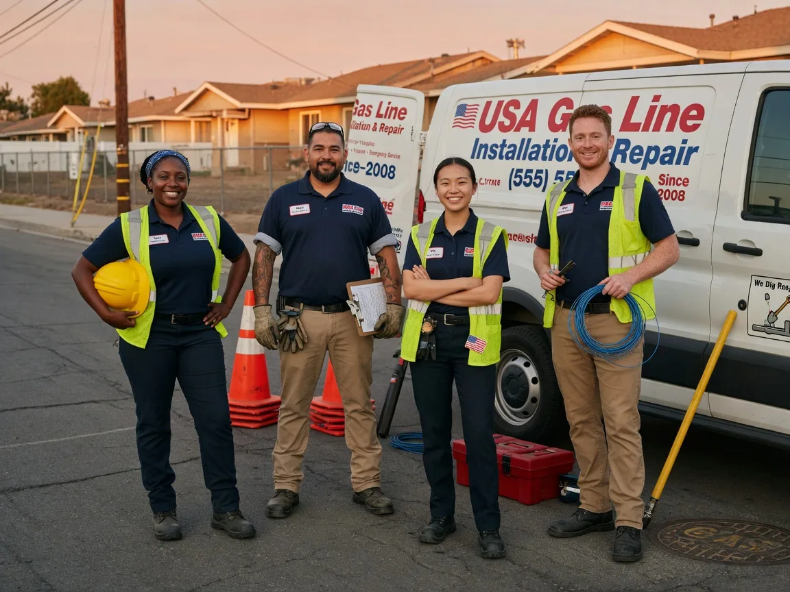 Gas Line Installation company in Pittsville, MD